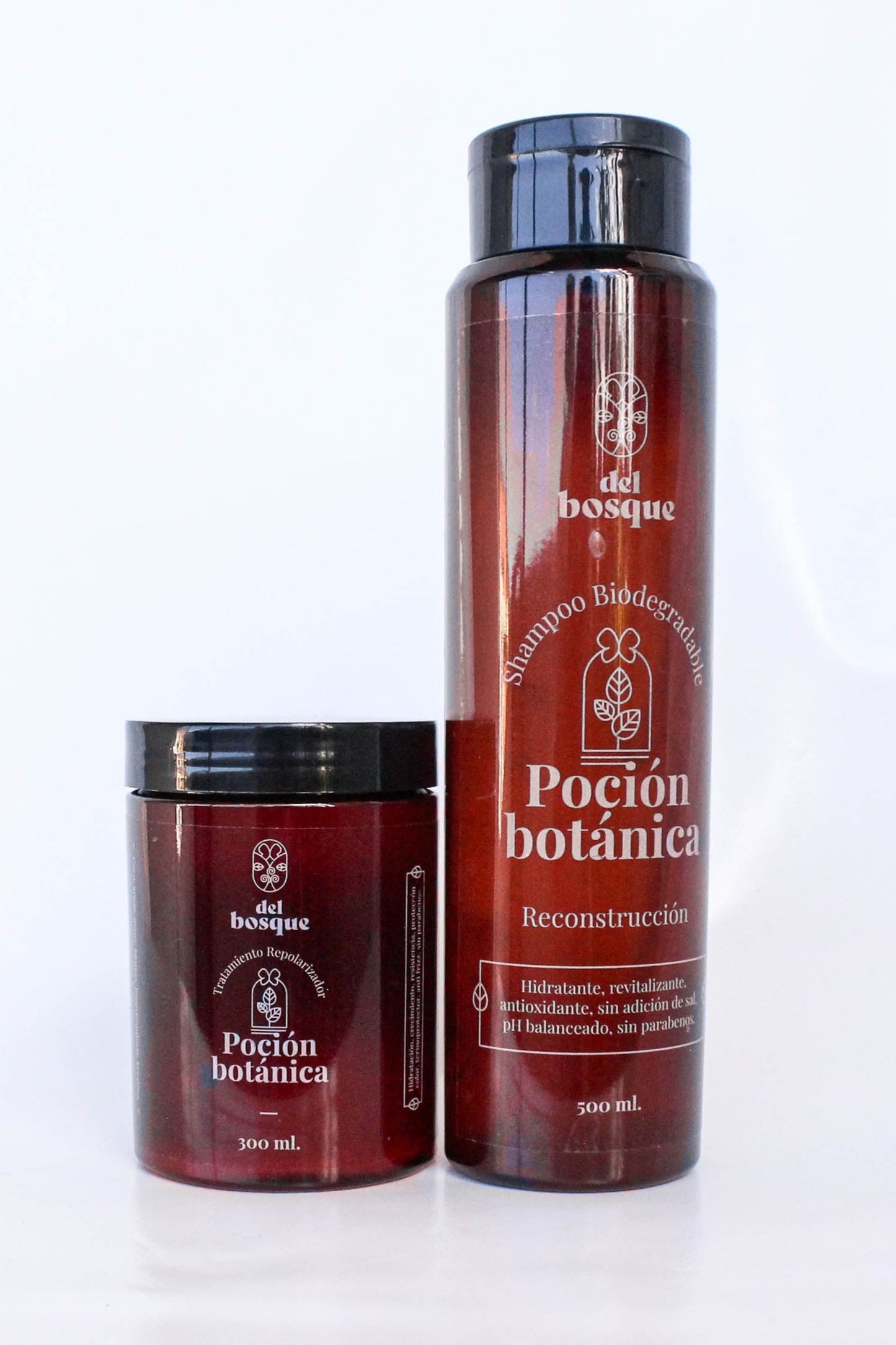 Kit Hidratante y Revitalizante (Shampoo + Tratamiento)  Poción Botánica