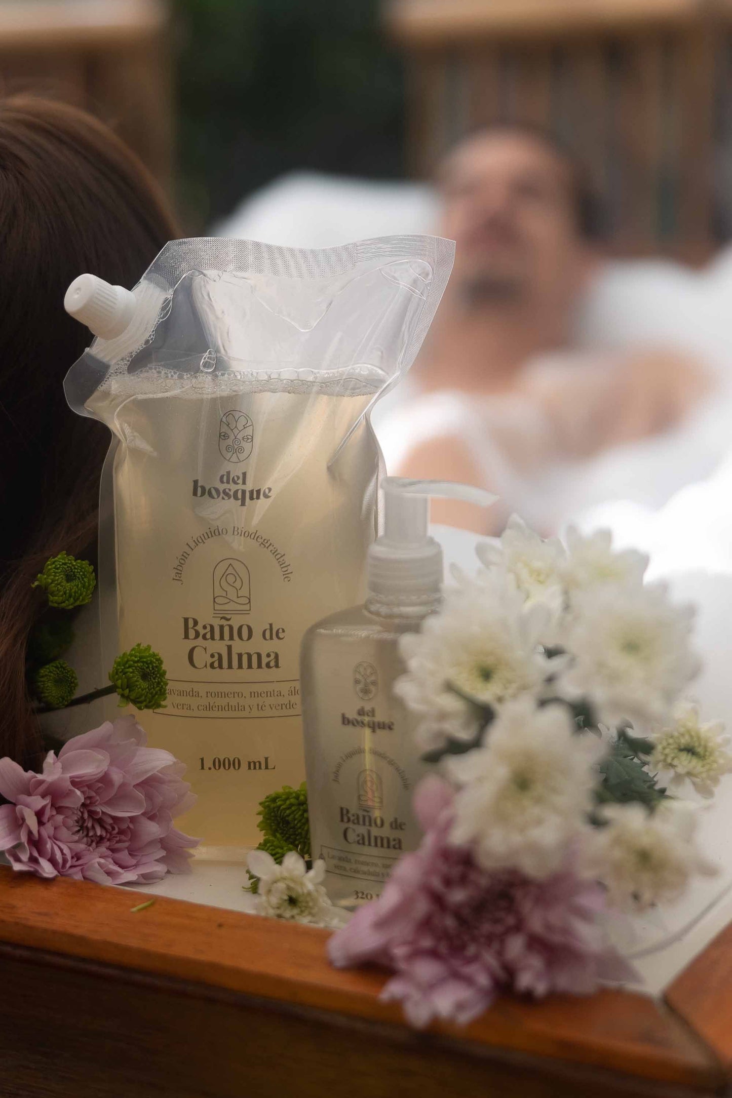 Jabón  Calma Liquido Biodegradable  320 mL